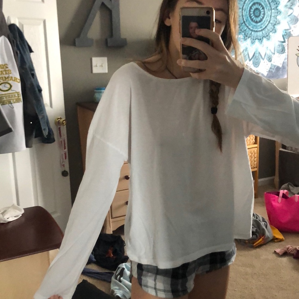 Tommy long sleeve, white - Picture 2 of 4